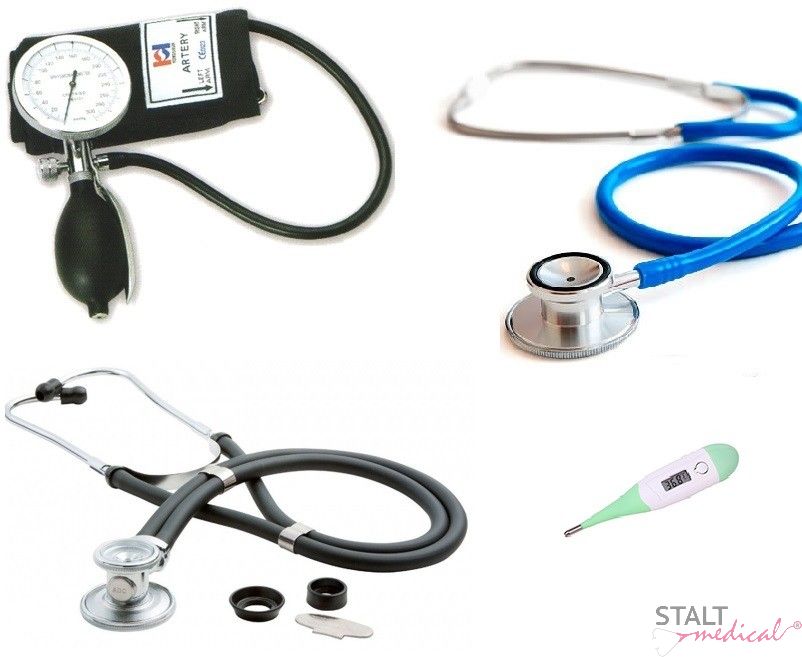 droogte Zakenman kwaad Handmatige bloeddrukmeter PALM type met 2 stethoscopen (sprague rappaport  stethoscoop ST-SQ15X en basis stethoscoop ST-SA05X) ST-A214 - StaltMedical √